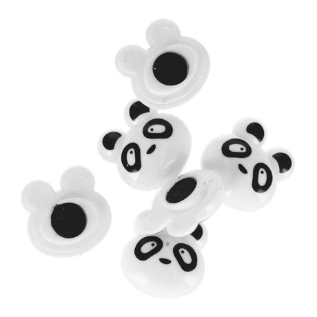 Magneter panda, 6 stk.