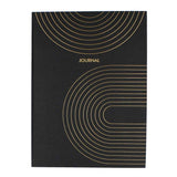 Notesbog klassisk guld a5