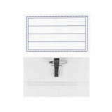 Naamplaatjes pcv 57 90mm, 50st.