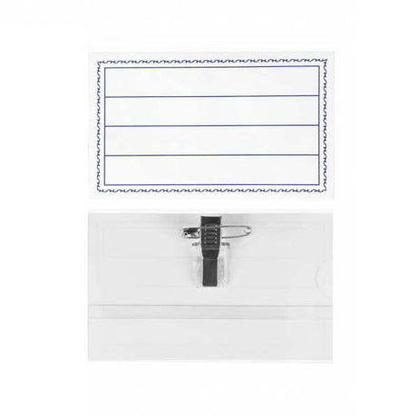 Naamplaatjes pcv 57 90mm, 50st.