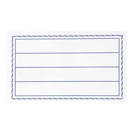 Naamplaatjes pcv 57 90mm, 50st.