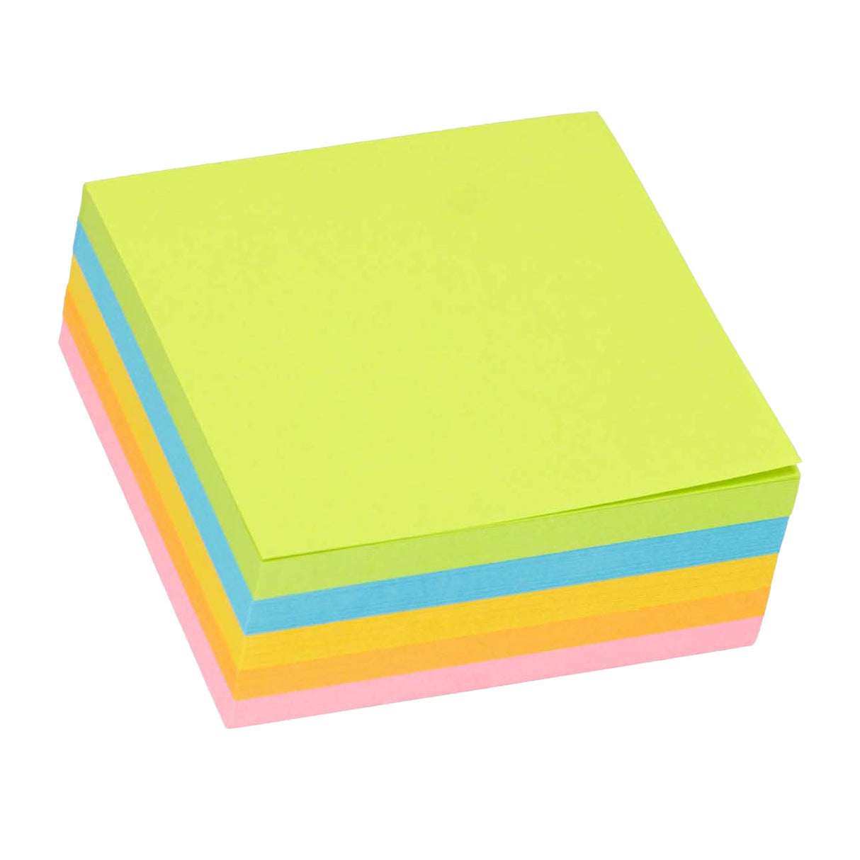 Farvede sticky notes 85x85mm