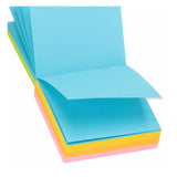 Farvede sticky notes 85x85mm