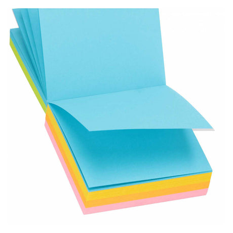 Farvede sticky notes 85x85mm