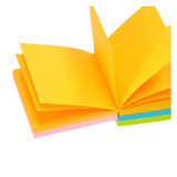 Farvede sticky notes 85x85mm