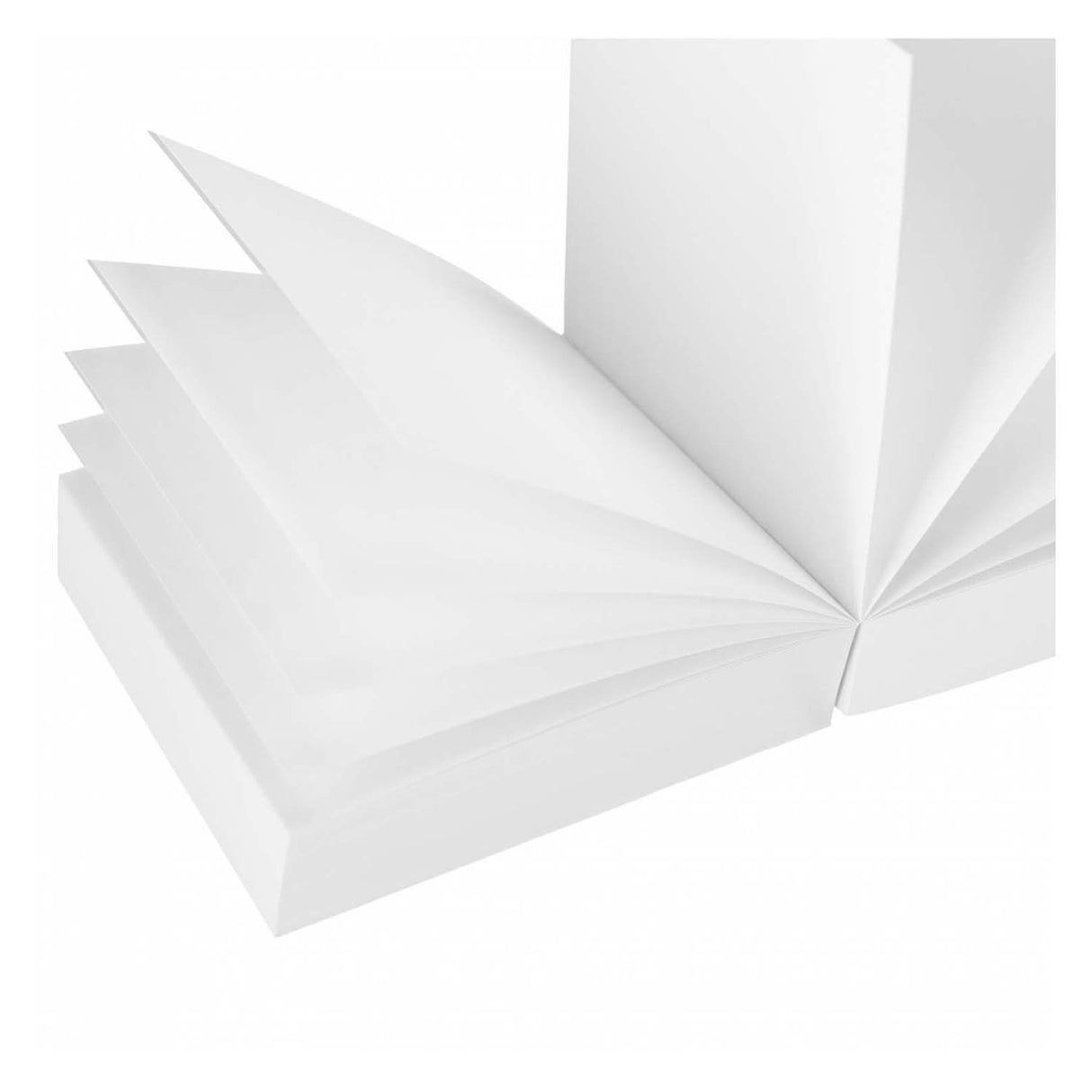 Hvide sticky notes 85x85mm