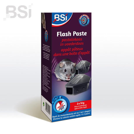 Bsi flash paste 2 lokkemad kasser med pasta lokkemad 2x10g