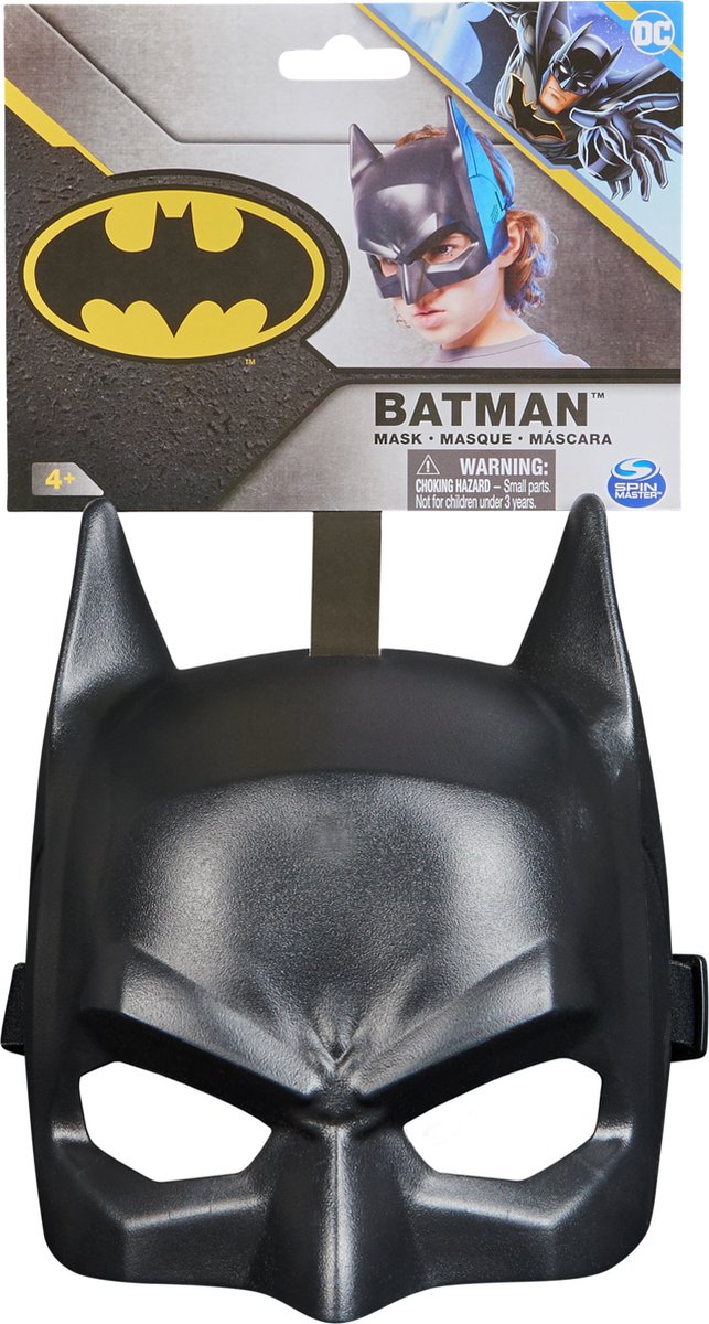 DC comics superheltemaske assorteret – joker, flash eller batman – fancy dress maske – 1 stk – leveret tilfældigt