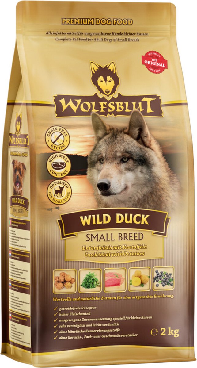 Wolfsblut vildand s-wide 2 kg