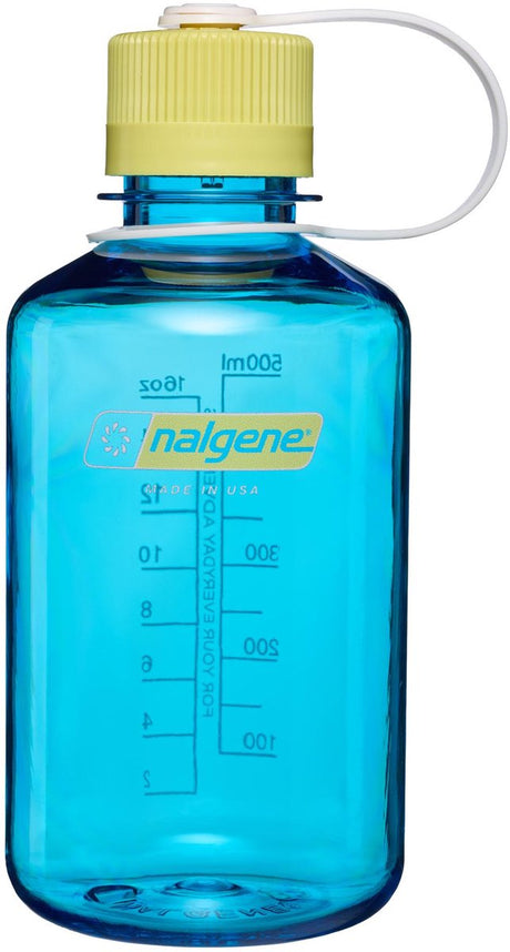 Nalgene - flaske med smal mund - drikkeflaske - vandflaske - 500ml - blå atoll m endive sustain ny!