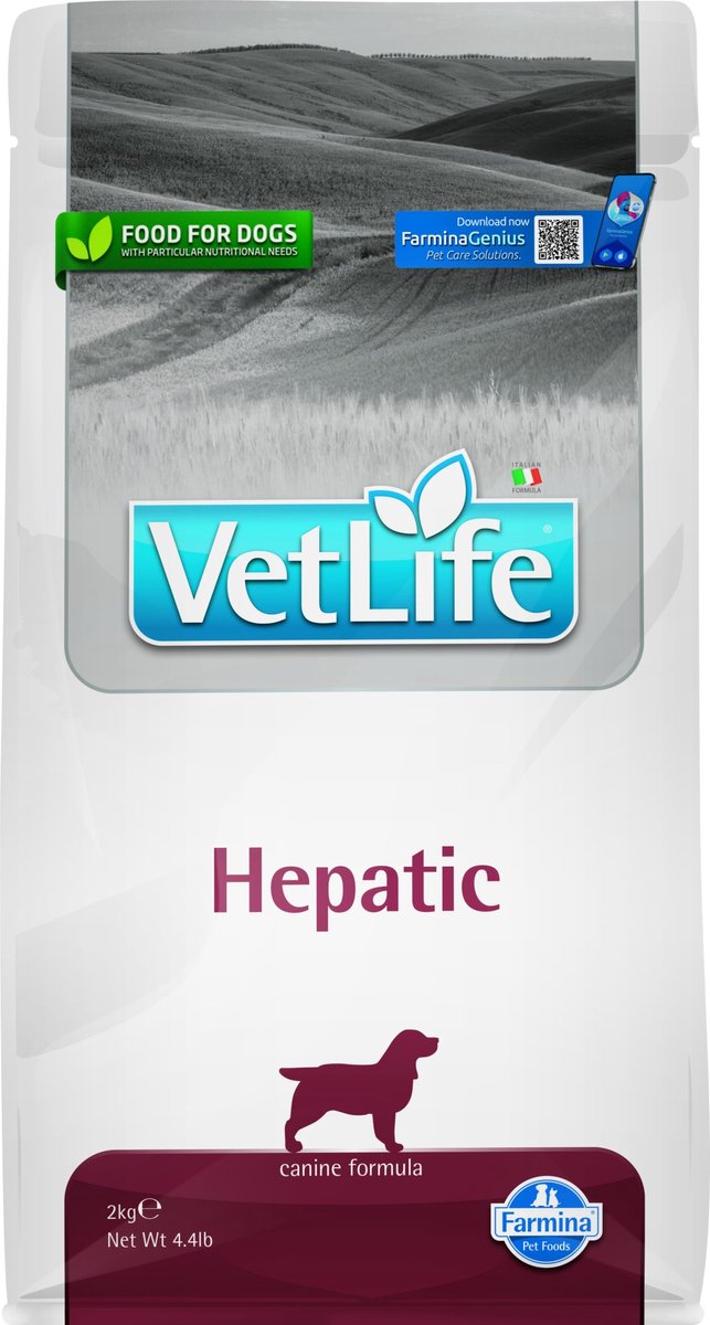 Farmina vetlife hepatic - hundefoder - 2 kg