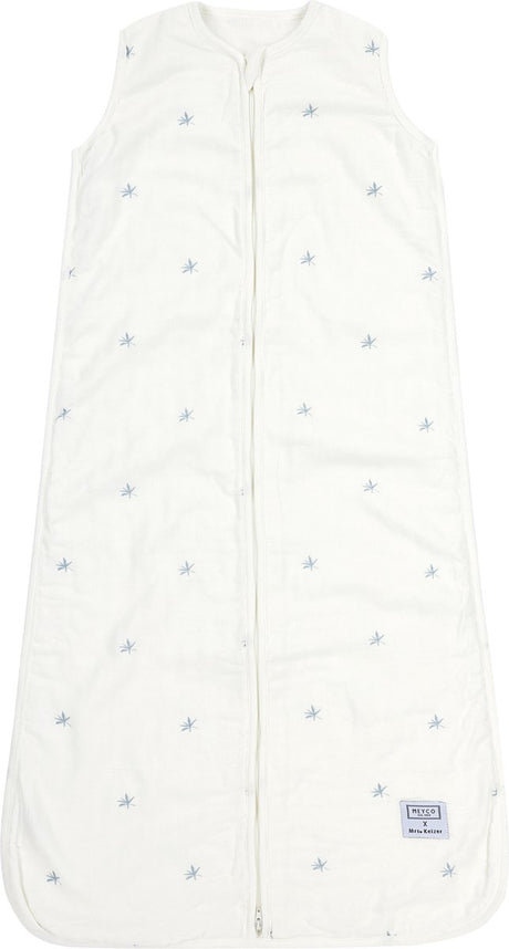 Meyco baby x mrs.keizer ibiza baby sovepose - bambus hydrofil - denim - 110cm