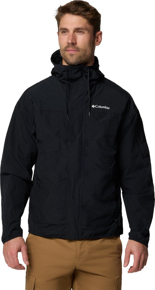 Columbia challenger™ ii windbreaker udendørsjakke til mænd - sort