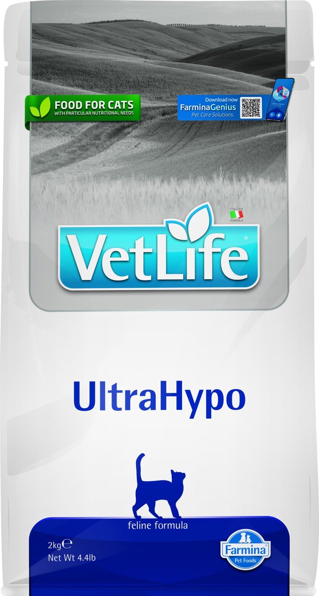 Farmina vetlife ultrahypo - kattefoder - 2 kg