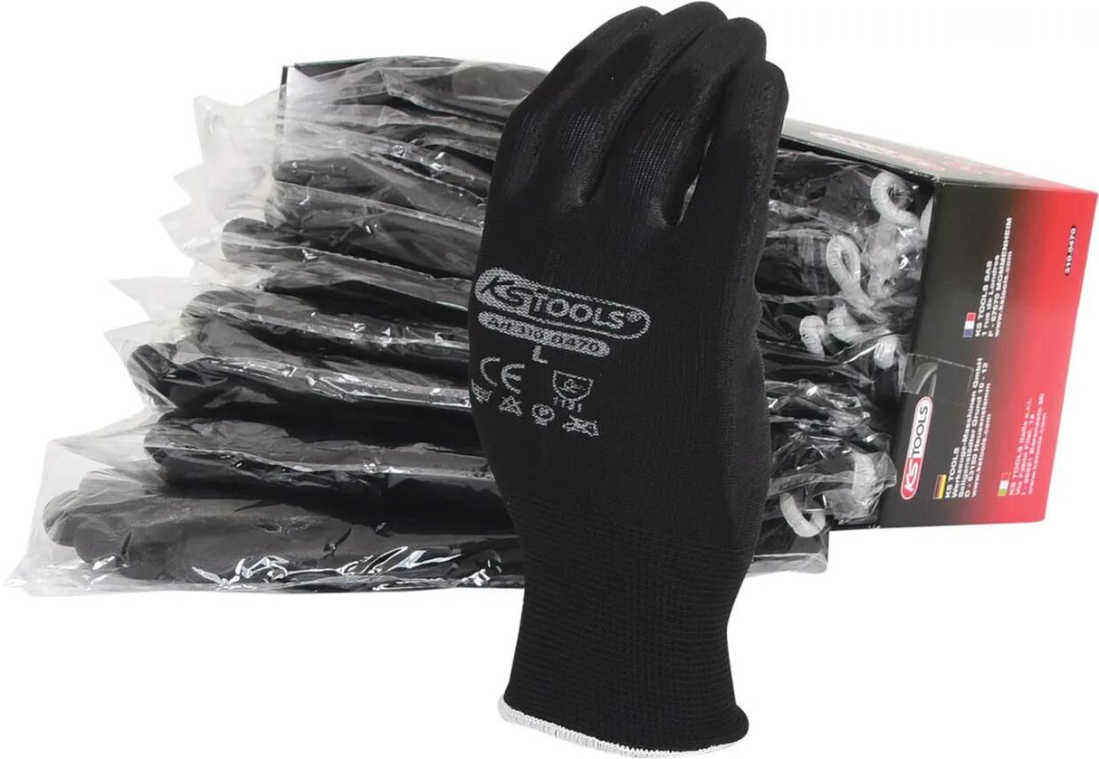 Ks tools mekaniker handske mikrofon. finstrikkede handsker.