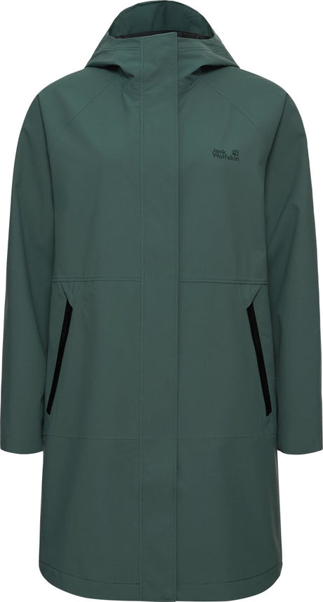 Jack wolfskin onera 2l frakke med udendørsjakke til kvinder - sago palm