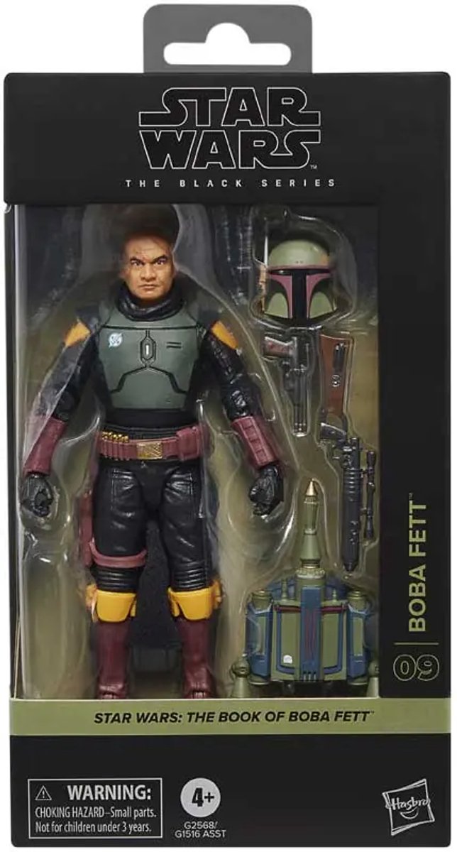 Hasbro Star Wars: The Book of Boba Fett Black Series Action Figur Boba Fett 15 cm actionfigur