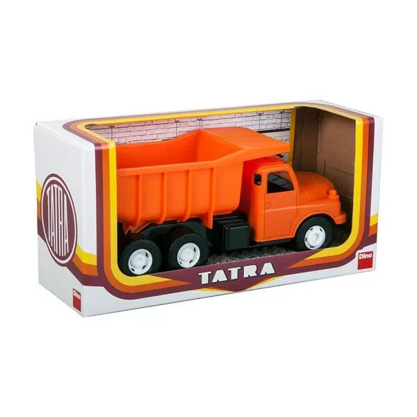 Dinotoys tatra lille dumper 30 cm i størrelse