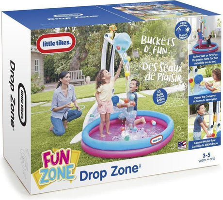 Mattel little tikes drop zone legesæt med swimmingpool