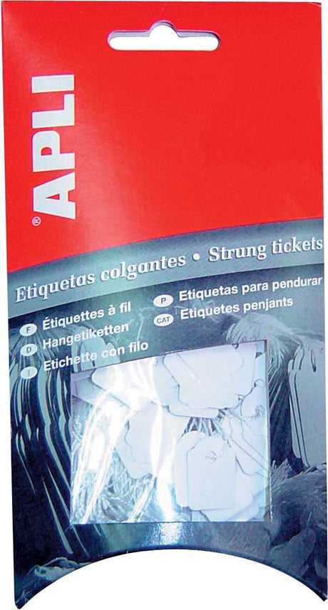 Apli trådlabels ft 13 x 20 mm (b x h) (7008) | æske med 200 stk