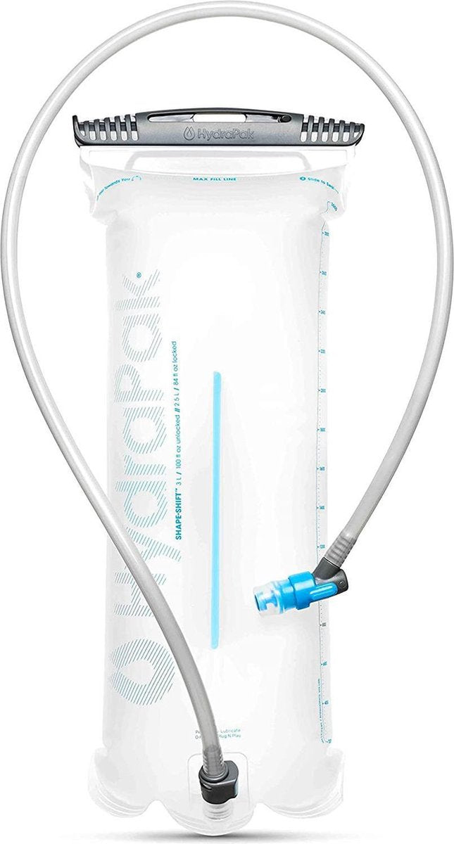 Hydrapak vandpose shape-shift 3 l 44,5 x 16,5 cm hvid