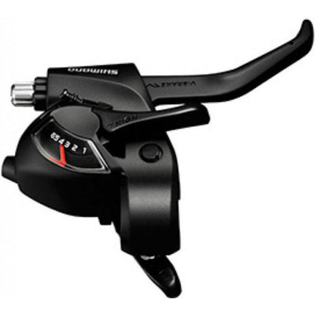 Shimano skifter (højre) med bremsegreb 6 gear st-ef41 - sort