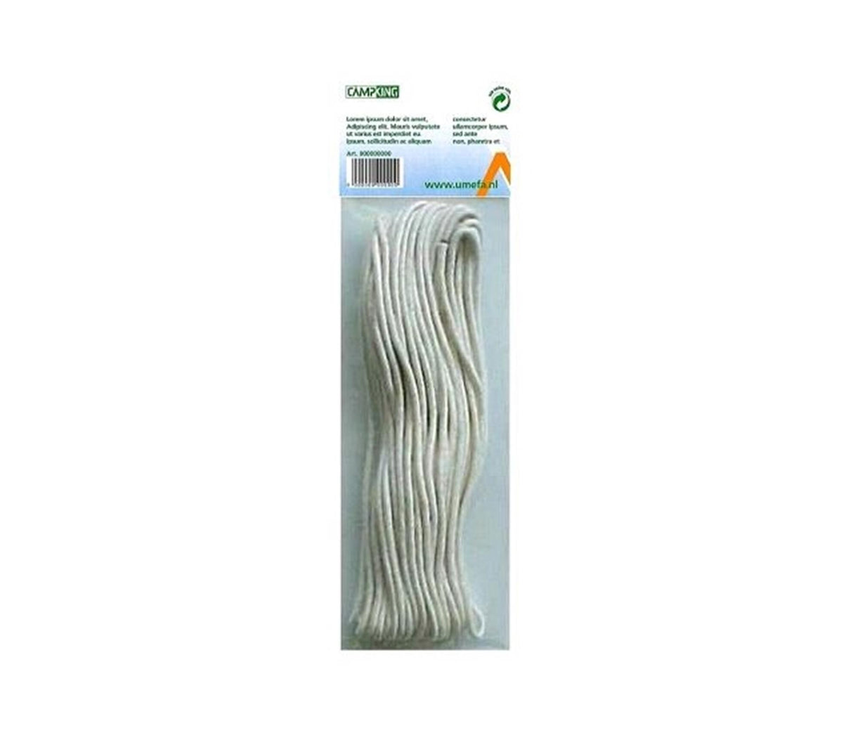 Campking guy line bomuld 3 mm 20 m