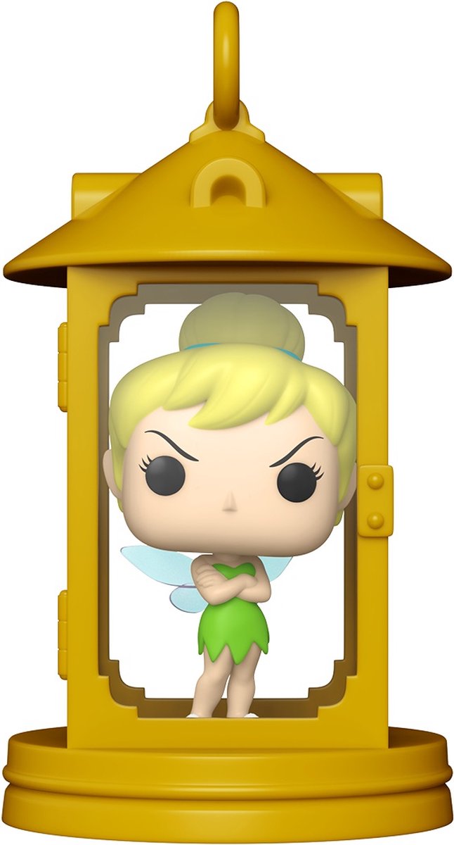 Disney Funko Peter Pan -s 100 års jubilæums-pop! deluxe peter pan - tinkfanget 9 cm samleobjekt - multifarvet