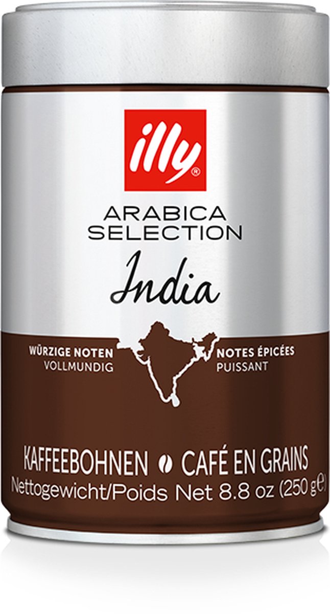 Illy - kaffe Indien 250 g bønner