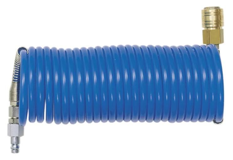 Schneider air systems druckluftschlauch spiralslange 5 mtr. 8x1 fræser
