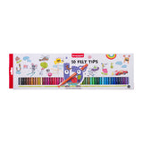 Bruynzeel Kids tuschpenne, 50 stk.