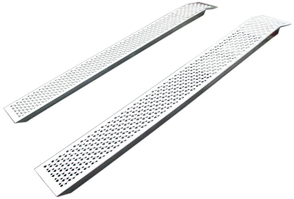 HP heavy duty rampesæt 400 kg aluminium lige