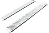 HP heavy duty rampesæt 400 kg aluminium lige