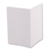 Benel pasfotomapper blank hvid 500 stk.