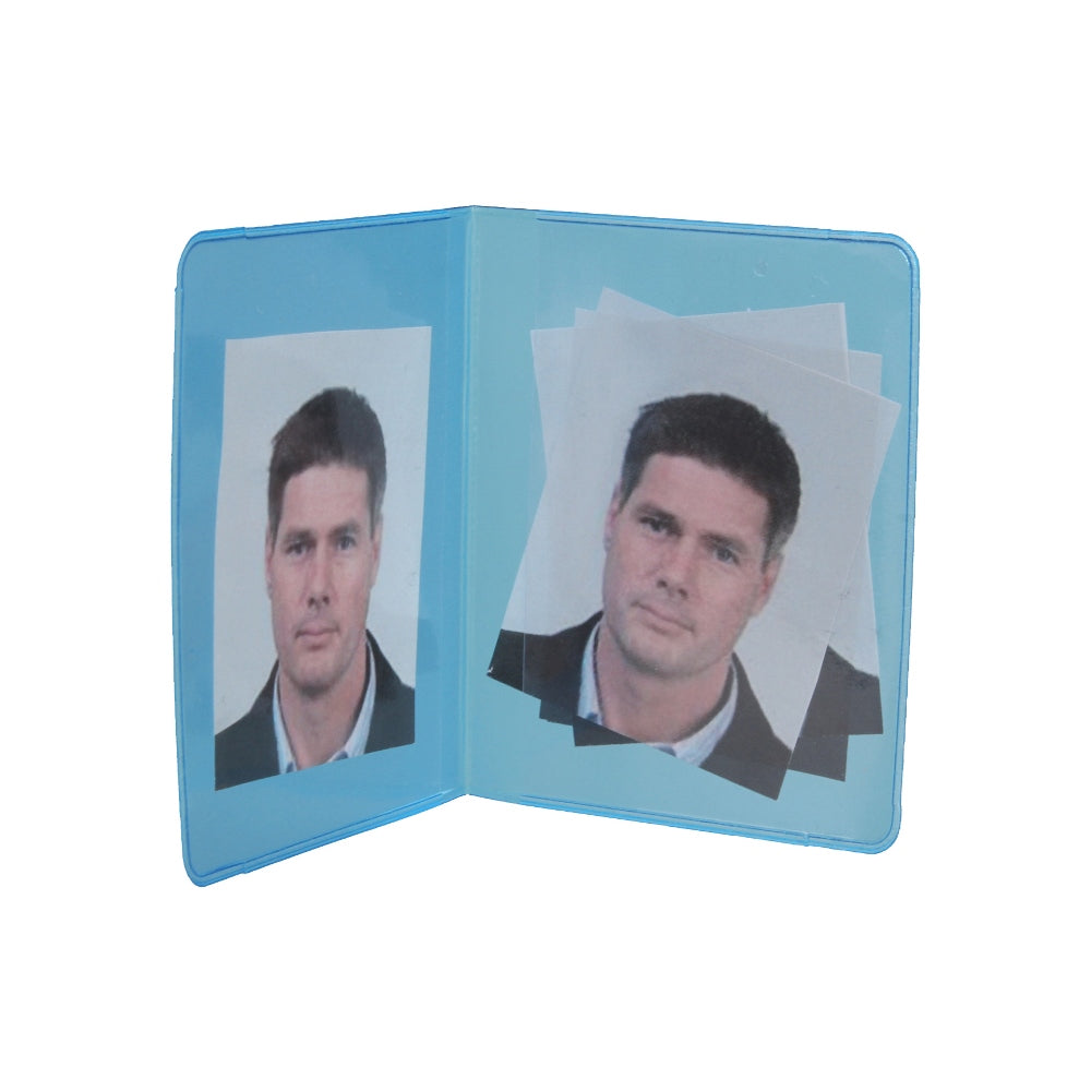 Zep pasfotomapper 250 stk. farve assorteret
