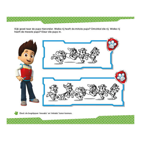 Deltas paw patrulje - første tælle spil (3-4 år)