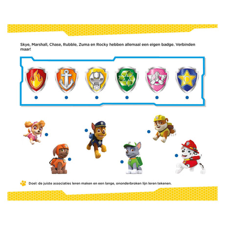 Deltas paw patrol - sjove skrivelege (4-5 år)
