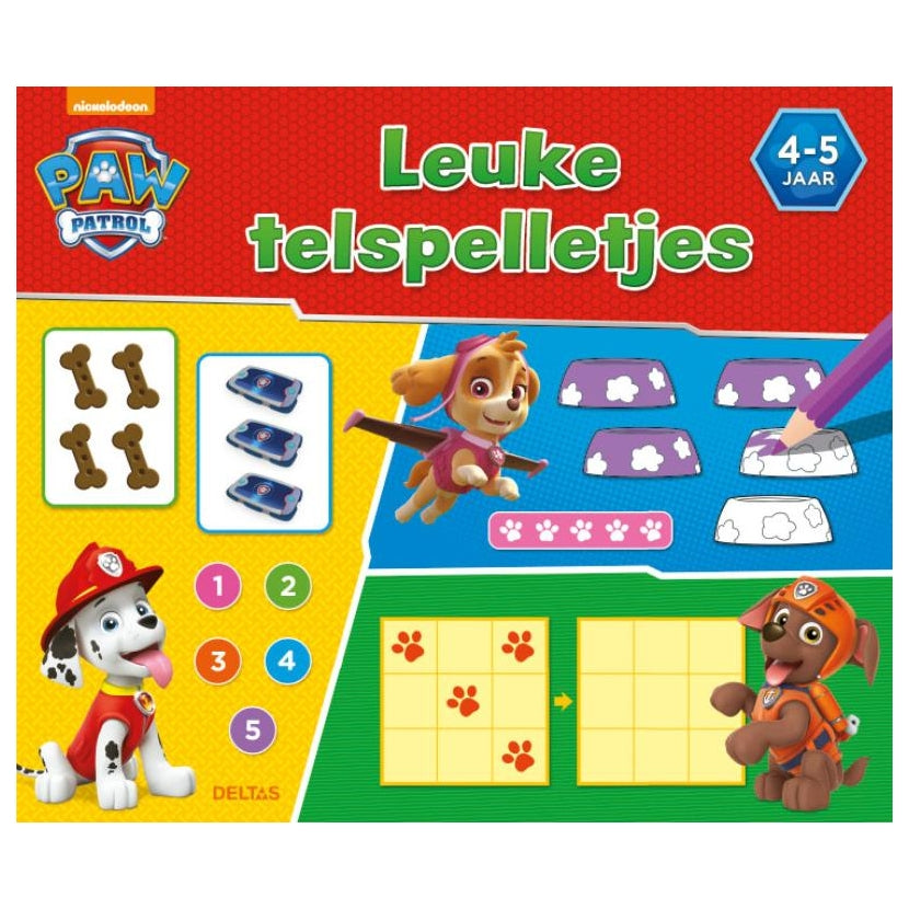 Deltas paw patrol - sjove tællelege (4-5 år)