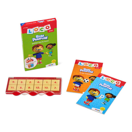 WPG UITGEVERS MINI LOCO - Rompompom -pakningsprog Læs (4-6 år)