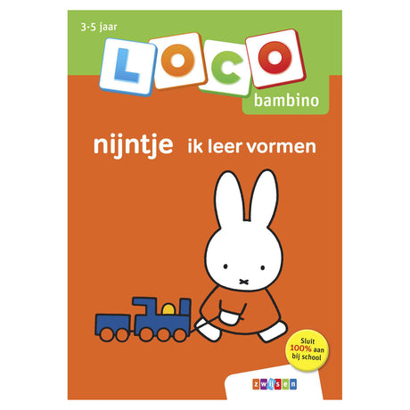 WPG Publishers Bambino Loco - Miffy jeg lærer at forme (3-5 år)