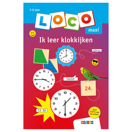 Loco maxi - jeg lærer at fortælle tiden (7-9 år)
