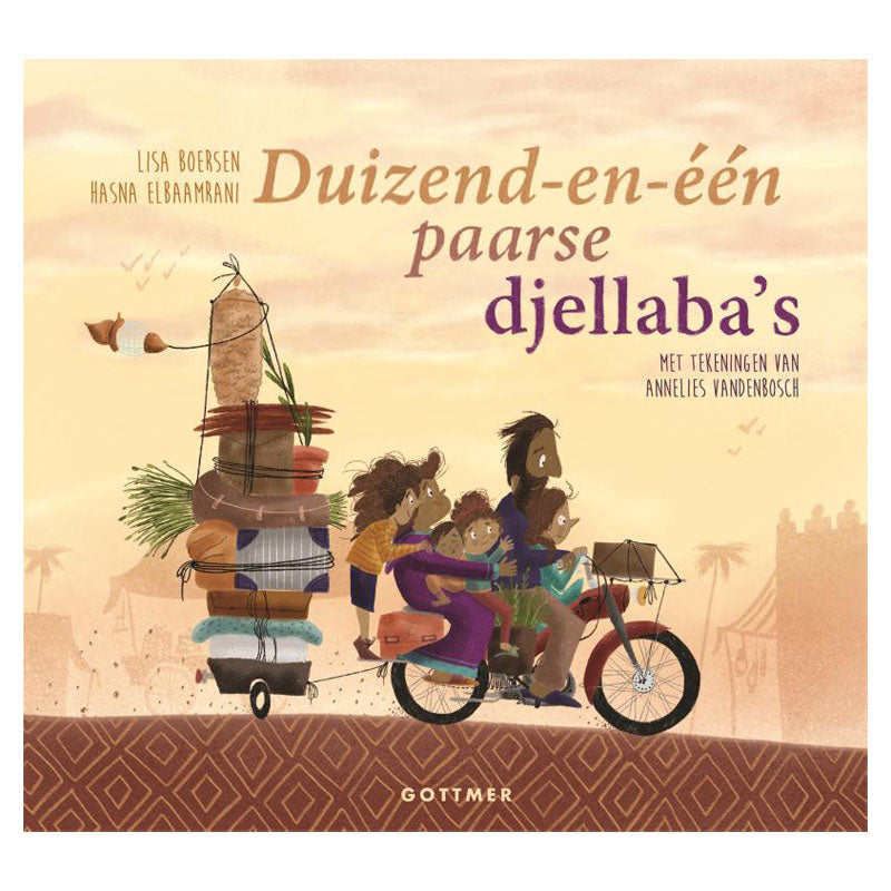 Central boghus tusind og en lilla djellabas
