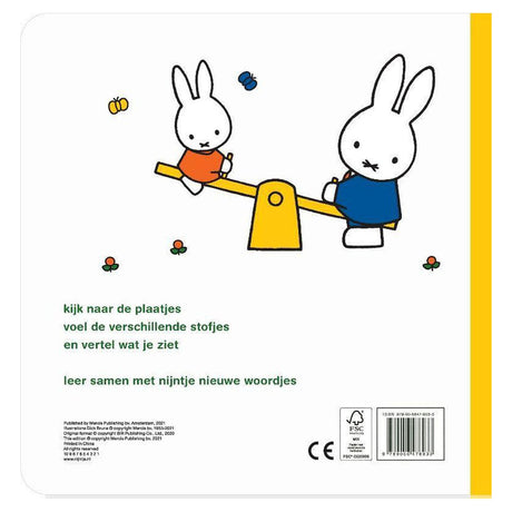 Central boghus Miffy taktile bog lære ord