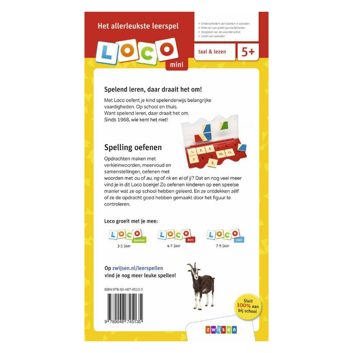 WPG-udgivere mini loko øver stavning (5-7 år)