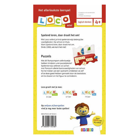 WPG Publishers Mini Loco Rompompom-puslespil (4-6 år)