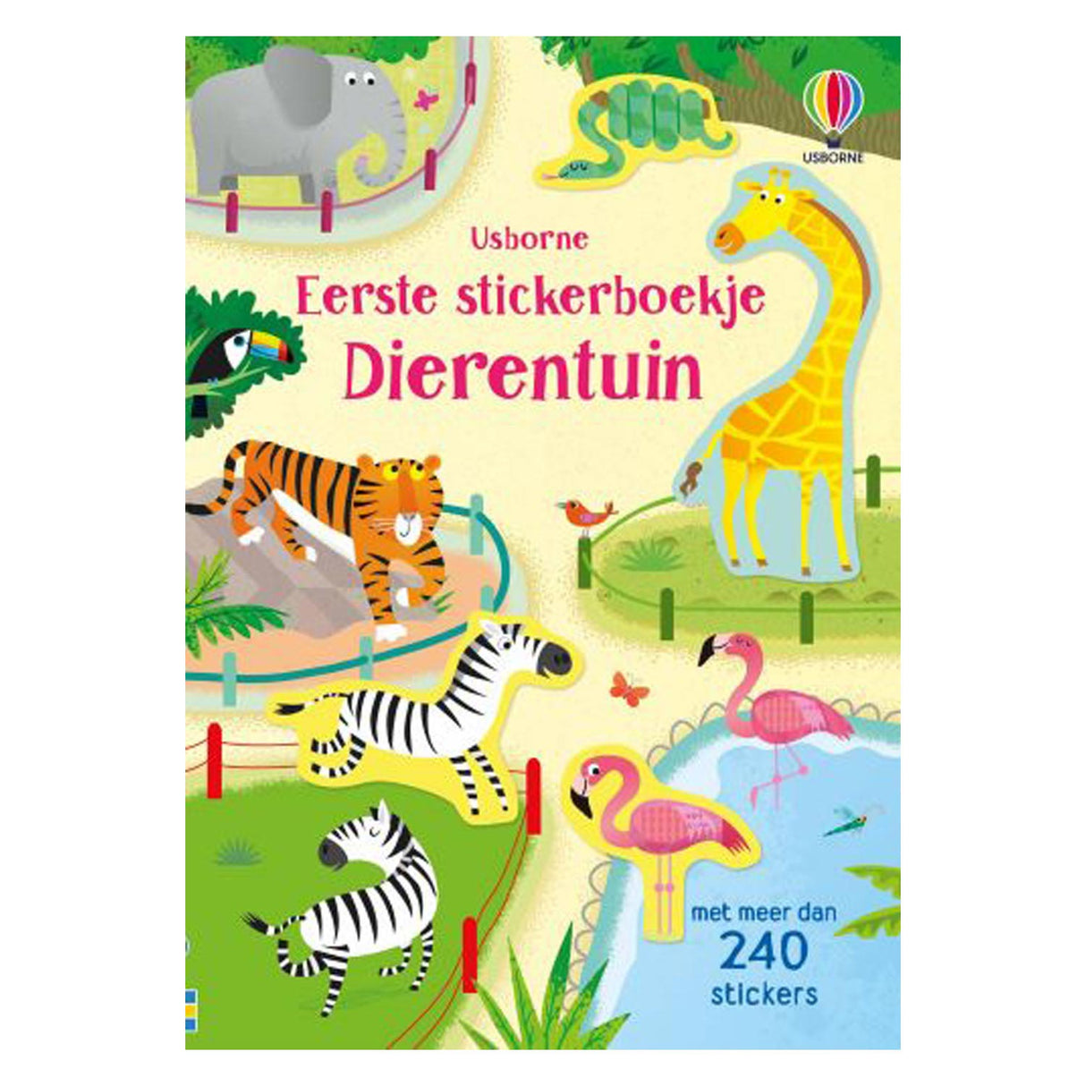 WPG udgivers første klistermærkebog, zoo. 3+