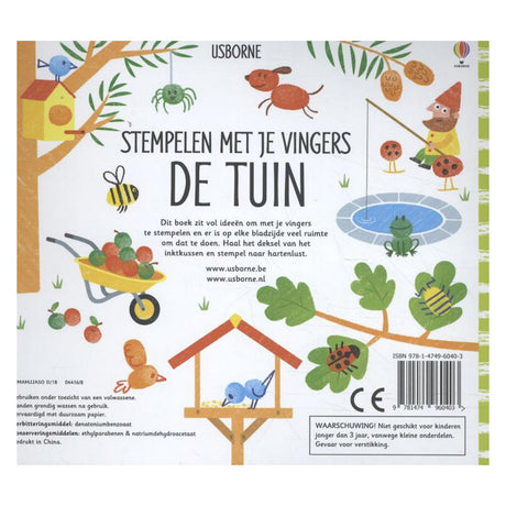 WPG-udgivere stempler med fingrene. haven. 4+