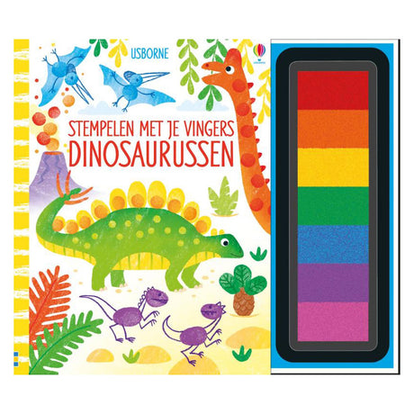 Wpg-udgivere stempler med fingrene - dinosaurer