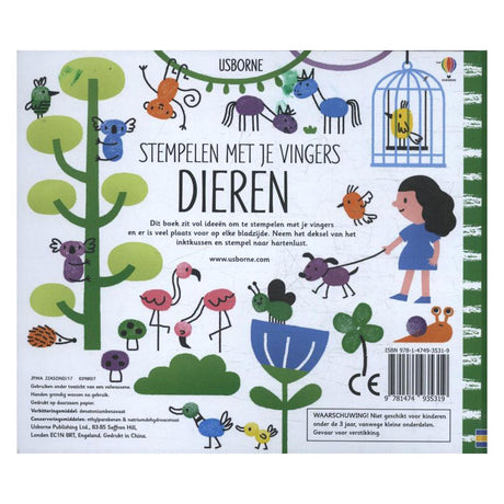 WPG-udgivere stempler med fingrene: dyr. 4+