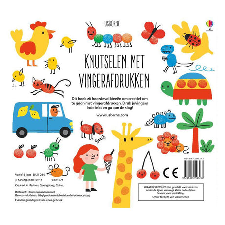 Wpg-udgivers stempel med fingeraftryk. 4+